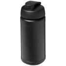 Baseline 500 ml recycled sport bottle with flip lid