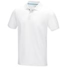 Graphite short sleeve men&rsquo;s organic polo