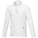 Amber men's GRS recycled full zip fleece jacket