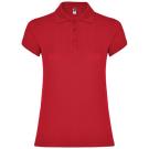 Star short sleeve women's polo