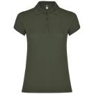 Star short sleeve women's polo
