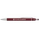 Orbit Spinner Chrome Metal Pen with Stylus E151807