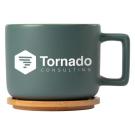 Café Virtuoso - 35ml Ceramic Mug with Bamboo Lid E154305