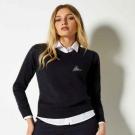KK353 Kustom Kit Ladies Arundel Cotton Acrylic V Neck Sweater E1510001