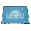 10cm JADE GLASS SQUARE COASTER E153205