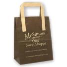 Kraft Paper Bag with Flat Tape Handle E158705