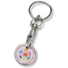 PRINTED TROLLEY COIN KEY RING E1514106