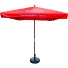 2M Square Wooden Parasol E1510706