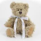 25cm Windsor Bear with Printed Bow E1512809