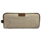 Canvas and Leather Washbag E152706