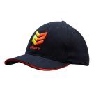4210 - 6 PANEL HBC CAP WITH SANDWICH TRIM E159403
