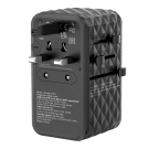 Verbatim GaN III Universal Travel Adapter UTA-06 with 2 x USB-C PD 100W & QC 4  / 2 x USB-A QC 3.0