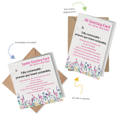 Plantable greeting cards