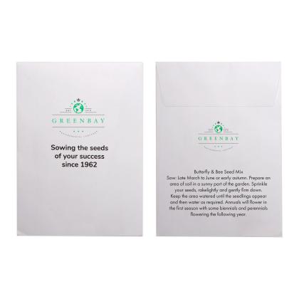White Paper Seed Envelope