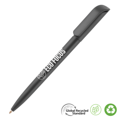 Alaska GRS Recycled Ballpoint Pen - Black