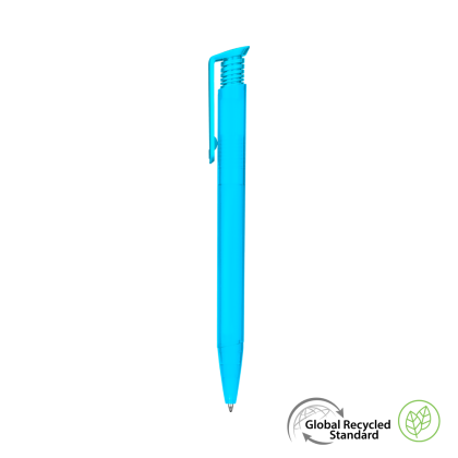 Albion Frost GRS Recycled Ballpoint Pen - Aqua