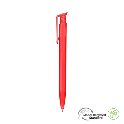 Albion Frost GRS Recycled Ballpoint Pen - Red