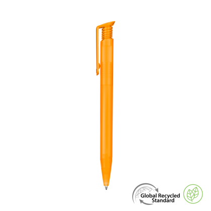 Albion Frost GRS Recycled Ballpoint Pen - Orange