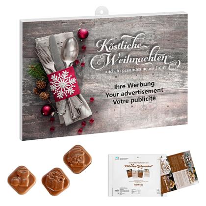Promotional Insert Advent Calendar – personalisable standard motif