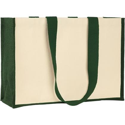 Brookland Eco Jute 10oz Canvas Tote Shopper (25485)