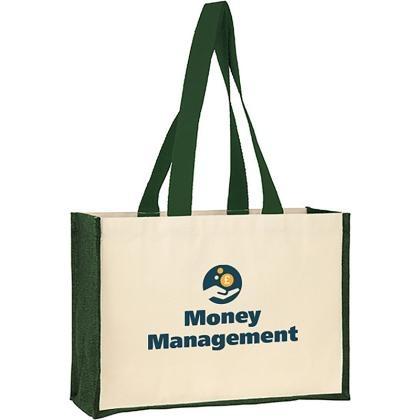 Brookland Eco Jute 10oz Canvas Tote Shopper (25485)