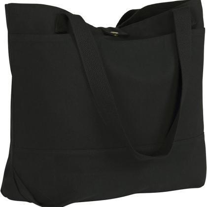 Walmer 12oz cotton recycled popper tote (25481)