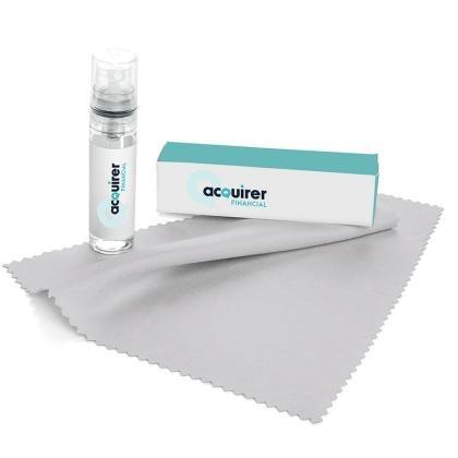 2 Piece Glasses and Screen Cleaning Kit in a Printed Box (25570)