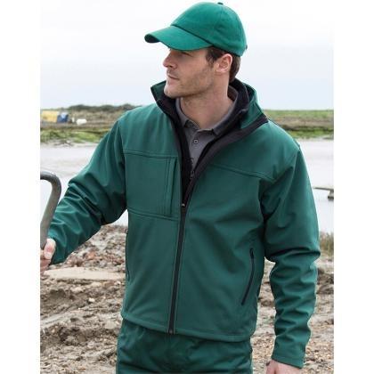 Men's recycled Classic 3 layer softshell jacket (25971)