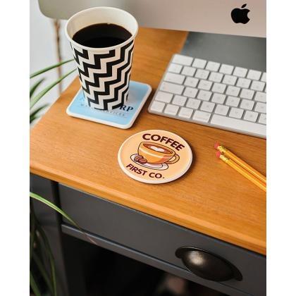 Circular 88mm coaster (25648)