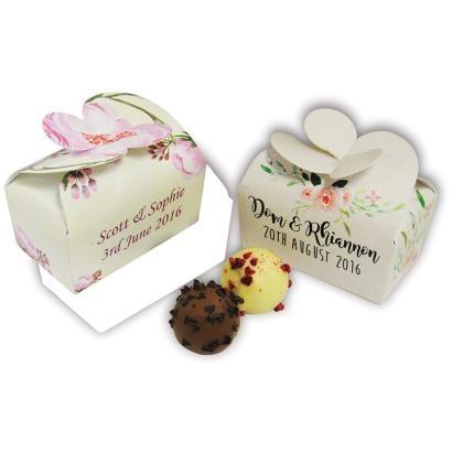 Two Truffle Box (Butterfly, Keystone or Triangular Prism Designs) (25852)