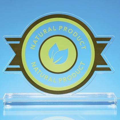 The 100% Recycled Acrylic Awards are completely bespoke. Please forward the details of your requirements and we will supply you with a quotation. (25455)