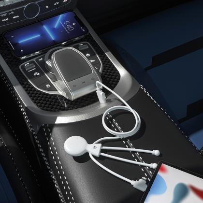  XOOPAR MR. BIO LONG GRS POWER DELIVERY CABLE WITH DATA TRANSFER (25512)