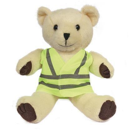 10inch Honey Bear with Reflective Jacket (25765)