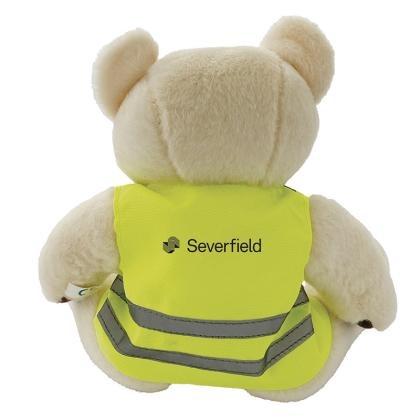 10inch Honey Bear with Reflective Jacket (25765)
