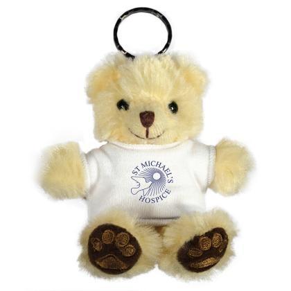 Bear Keyrings with White T Shirt (25752)