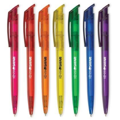 Green and Good Litani Recycled Bottle Pen- Translucent (25058)