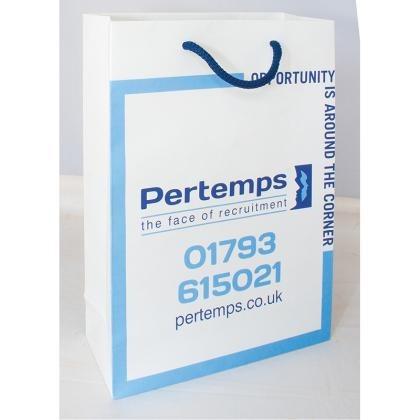 Luxury Kraft Paper Bag with Rope Handles (25504)