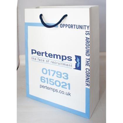 Luxury Kraft Paper Bag with Rope Handles (25504)