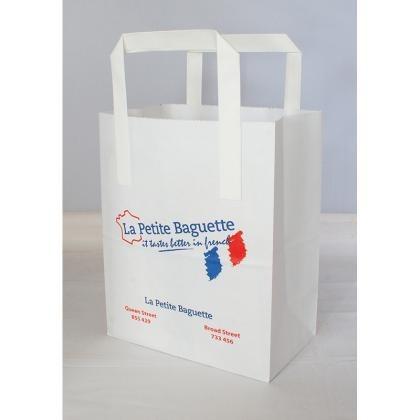 SOS Flat Handle Paper Bag (25501)