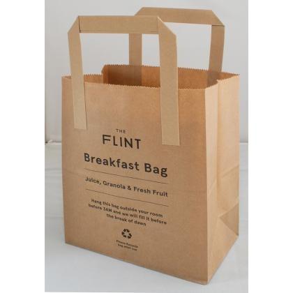 SOS Flat Handle Paper Bag (25501)
