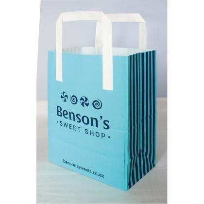 SOS Flat Handle Paper Bag (25501)