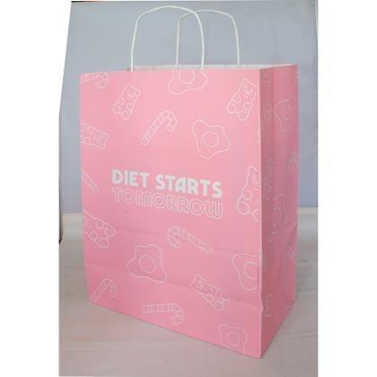Twisted Paper Handle Carrier Bag (25502)