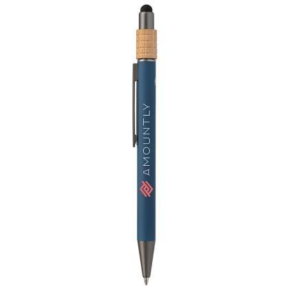Reborn Spinner Recycled Aluminium Pen w/ Stylus (25038)