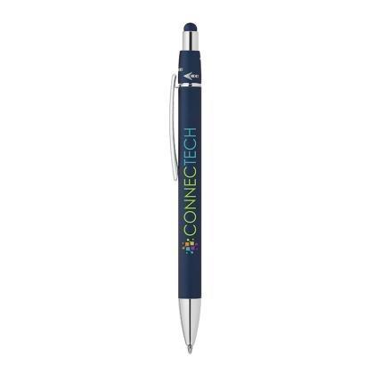 Orbit Spinner Chrome Metal Pen w/ Stylus (25105)