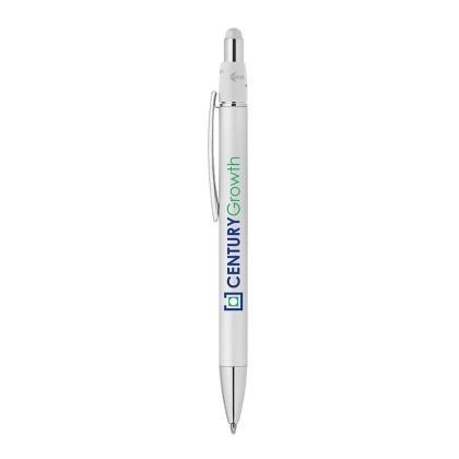 Orbit Spinner Chrome Metal Pen w/ Stylus (25105)