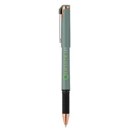 Islander Softy Rose Gold Designer Metallic Gel Pen w/Stylus (25104)