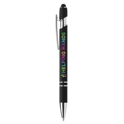 Prince Recycled Softy Pen w/Stylus + Anti-Fraud Ink (25108)