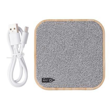 Bamboo & RPET charger (25552)