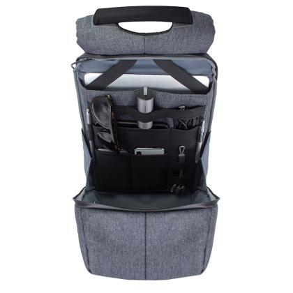 BrandCharger anti-theft RPET backpack (25645)