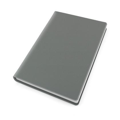 RECYCOPLUS Recycled & Recyclable A5 Casebound Notebook. Add 80p for elastic strap. (25257)